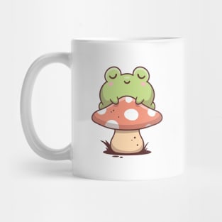 Sleepy Frog Mug